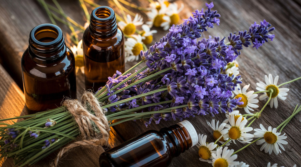 etherische olie natuurlijke geurstoffen lavendel